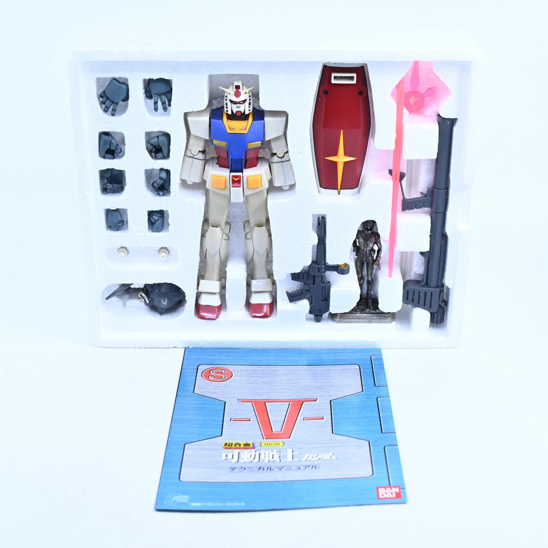 Chogokin GD-16 RX-78 Mobile Suit Gundam - Bandai - 1:144 Die-Cast Anime Figure