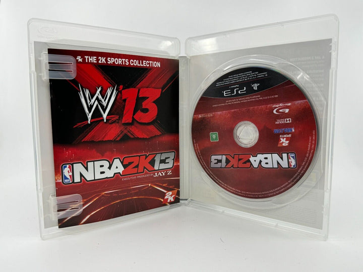 WWE'13 / NBA 2K13 - Sony Playstation 3 / PS3 Game - FREE POST!