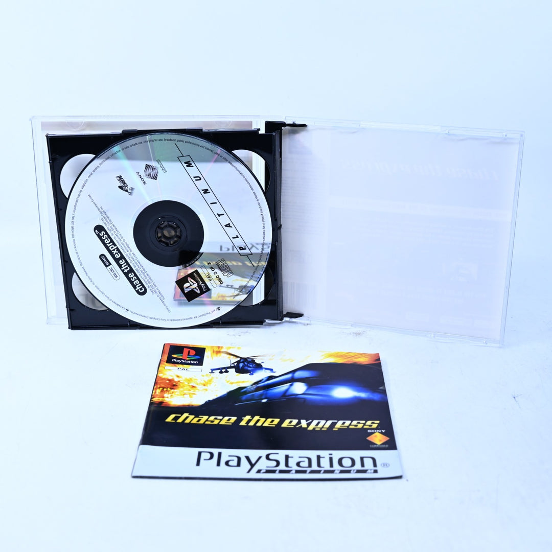Chase The Express - Sony Playstation 1 / PS1 Game + Manual - PAL - MINT DISC!