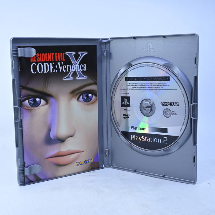 Resident Evil Code: Veronica X - Sony Playstation 2 / PS2 Game + Manual - PAL