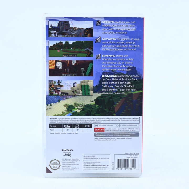 Minecraft - Nintendo Switch Game - FREE POST!