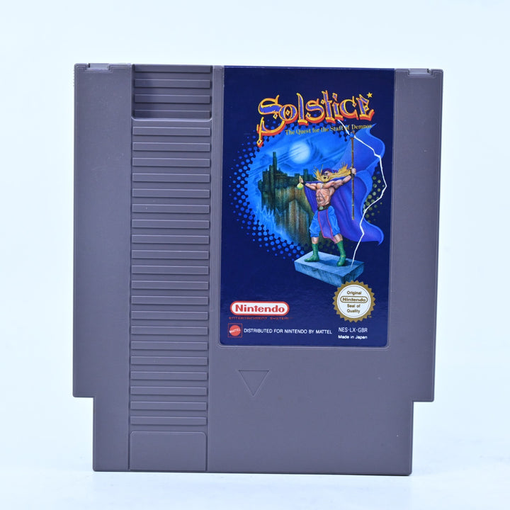 Solstice - Nintendo Entertainment System / NES Game - PAL - FREE POST!