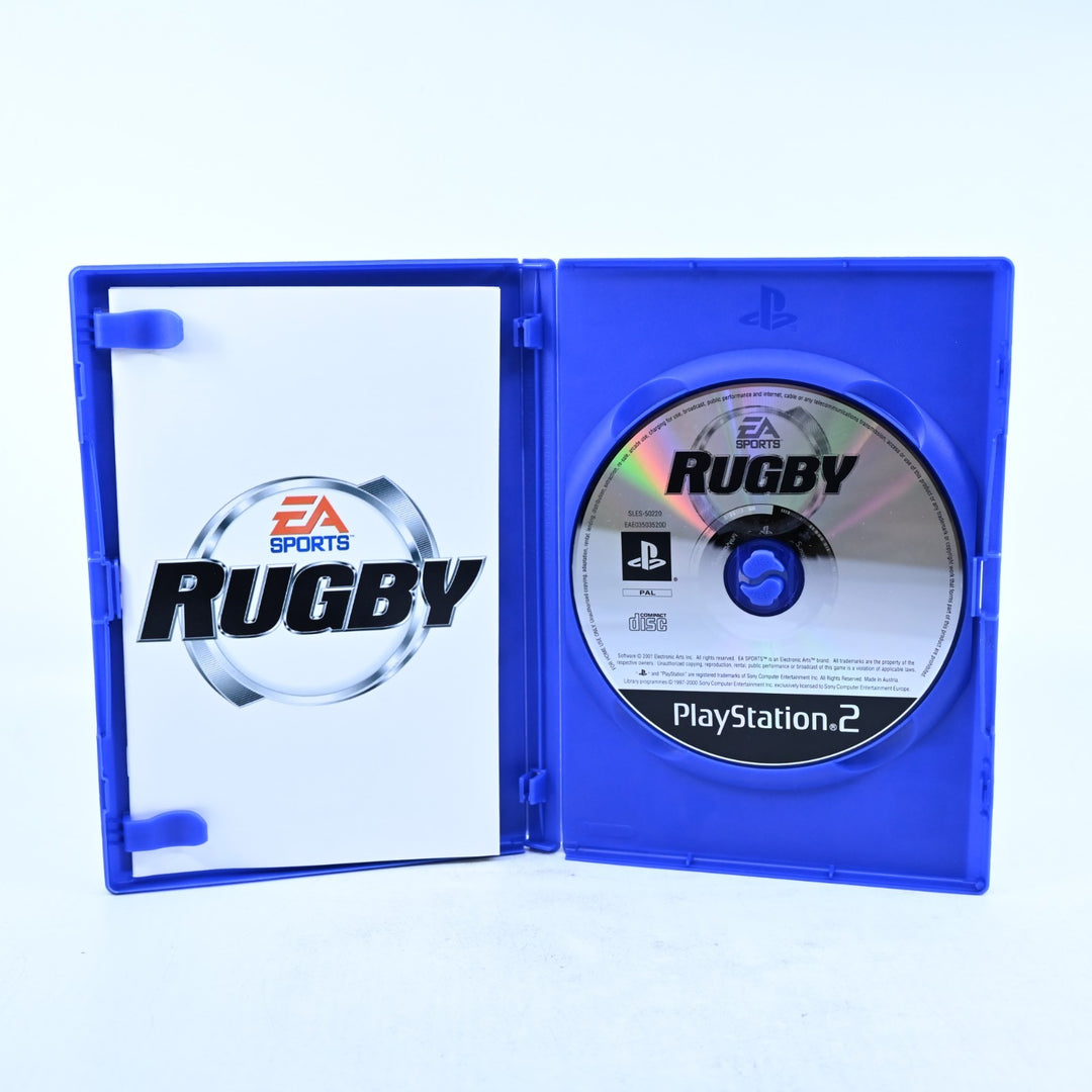 Rugby - Sony Playstation 2 / PS2 Game + Manual - PAL - MINT DISC!