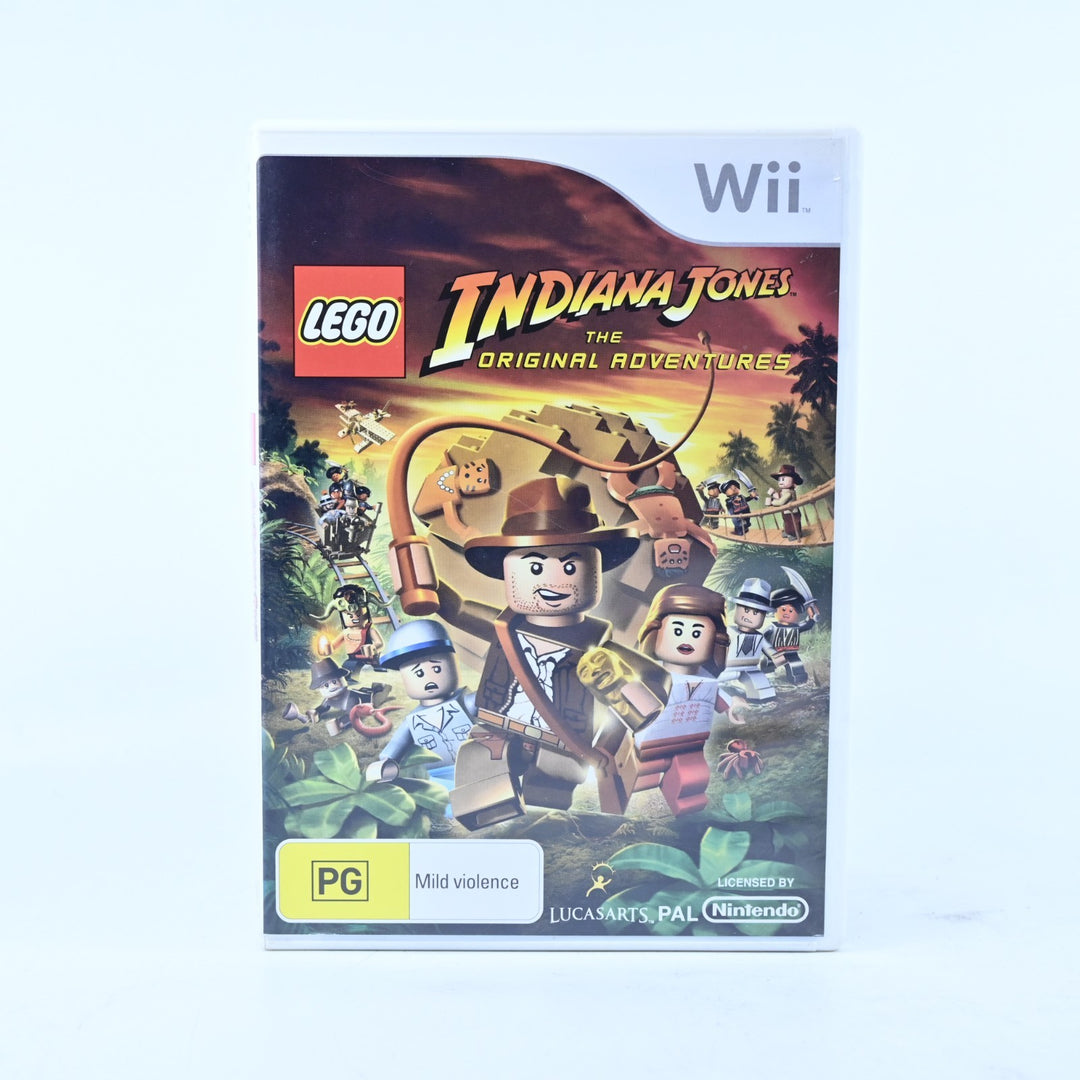 LEGO Indiana Jones: The Original Adventures - Nintendo Wii Game + Manual - PAL