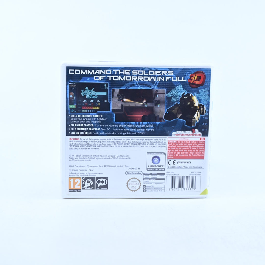 Tom Clancy's Ghost Recon: Shadow Wars - Nintendo 3DS Game - PAL + Manual