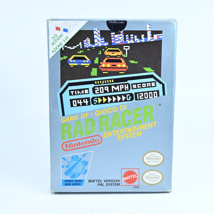 Rad Racer - Nintendo Entertainment System / NES Boxed Game - No Manual - PAL