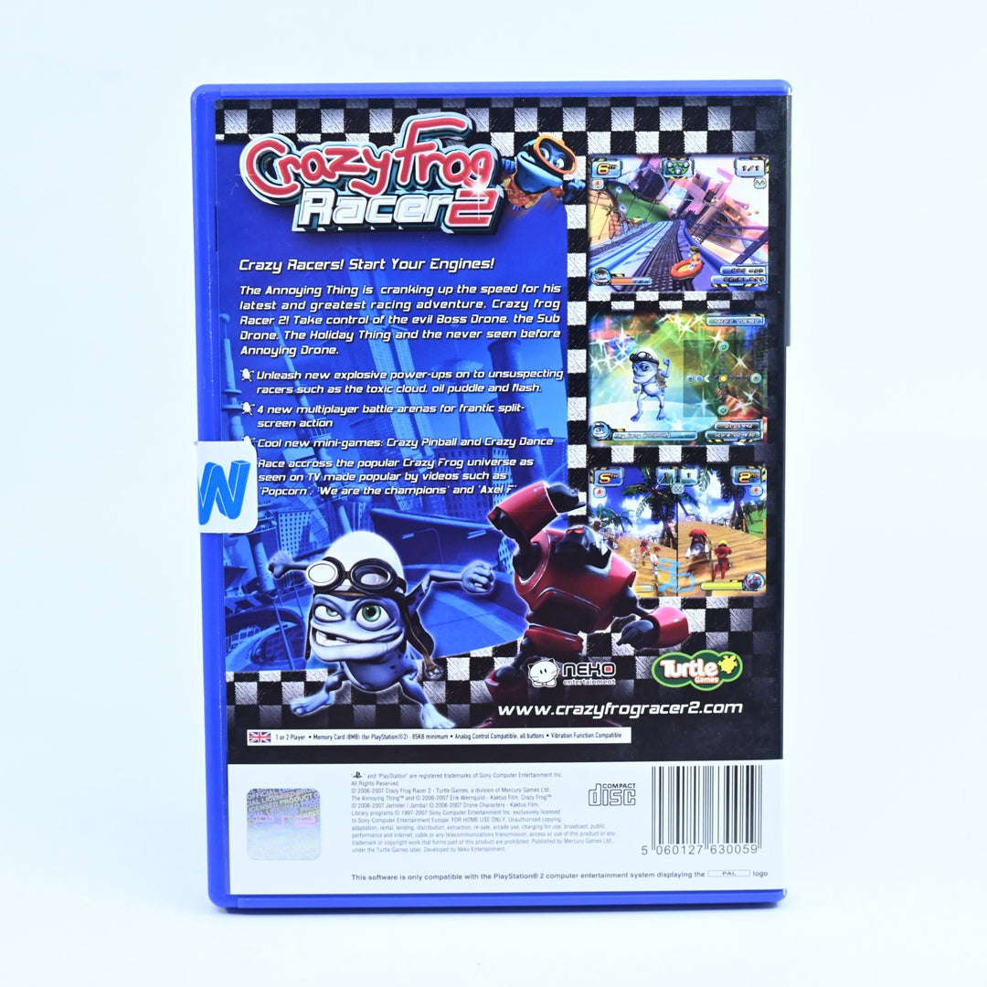SEALED! Crazy Frog Racer 2 - Sony Playstation 2 / PS2 Game + Manual - PAL