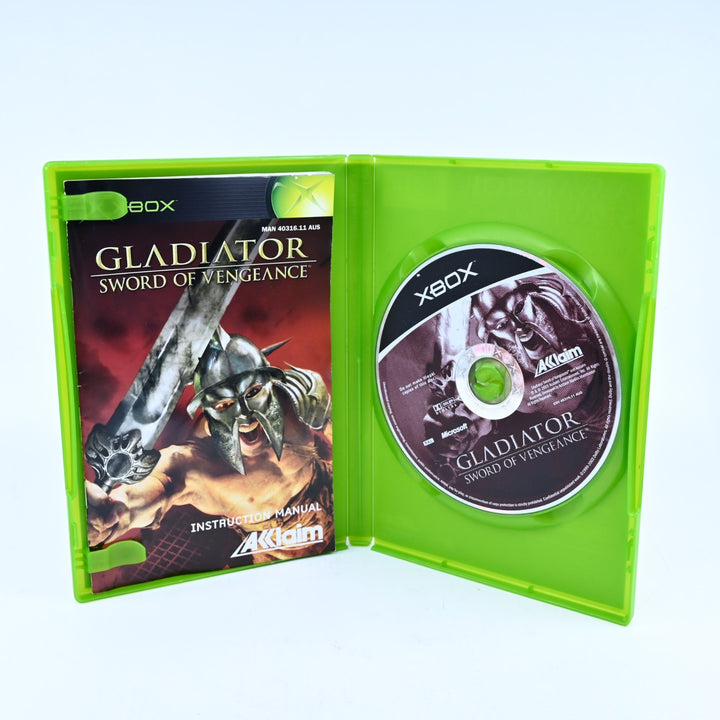 Gladiator: Sword of Vengeance - Original Xbox Game - Manual - PAL - FREE POST!