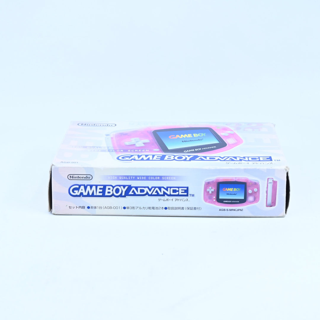 Fuchsia - Nintendo Gameboy Advance Boxed Console - AGB-001 - FREE POST!