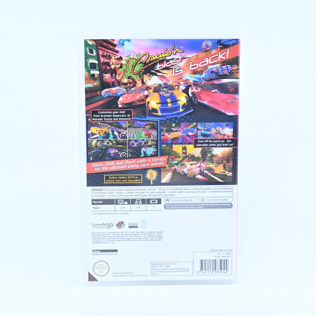 Cruis'n Blast - Nintendo Switch Game - FREE POST!