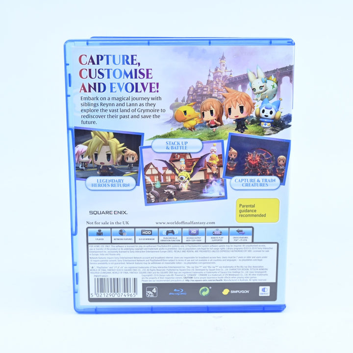 World of Final Fantasy - Sony Playstation 4 / PS4 Game - FREE POST!