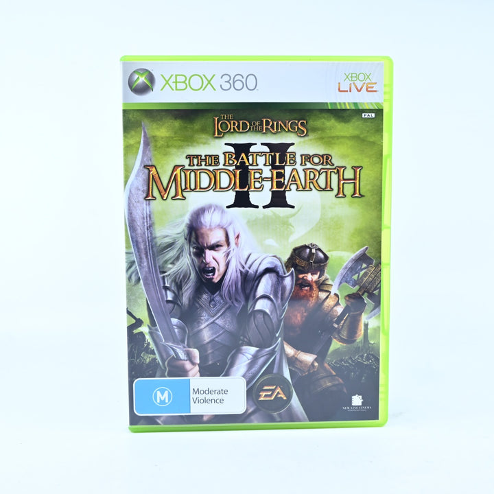 The Lord of the Rings: Battle for Middle-Earth II - Xbox 360 Game + Manual