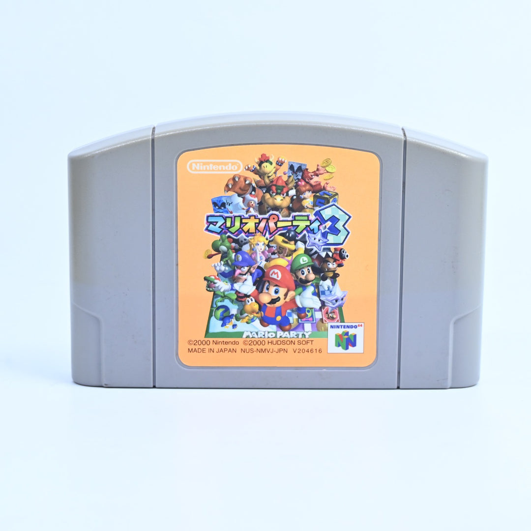 Mario Party 3 - N64 / Nintendo 64 Boxed Game - NTSC-J - FREE POST!