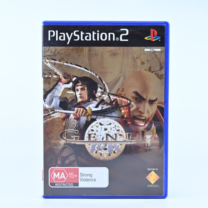 Genji - Sony Playstation 2 / PS2 Game + Manual - PAL - MINT DISC!