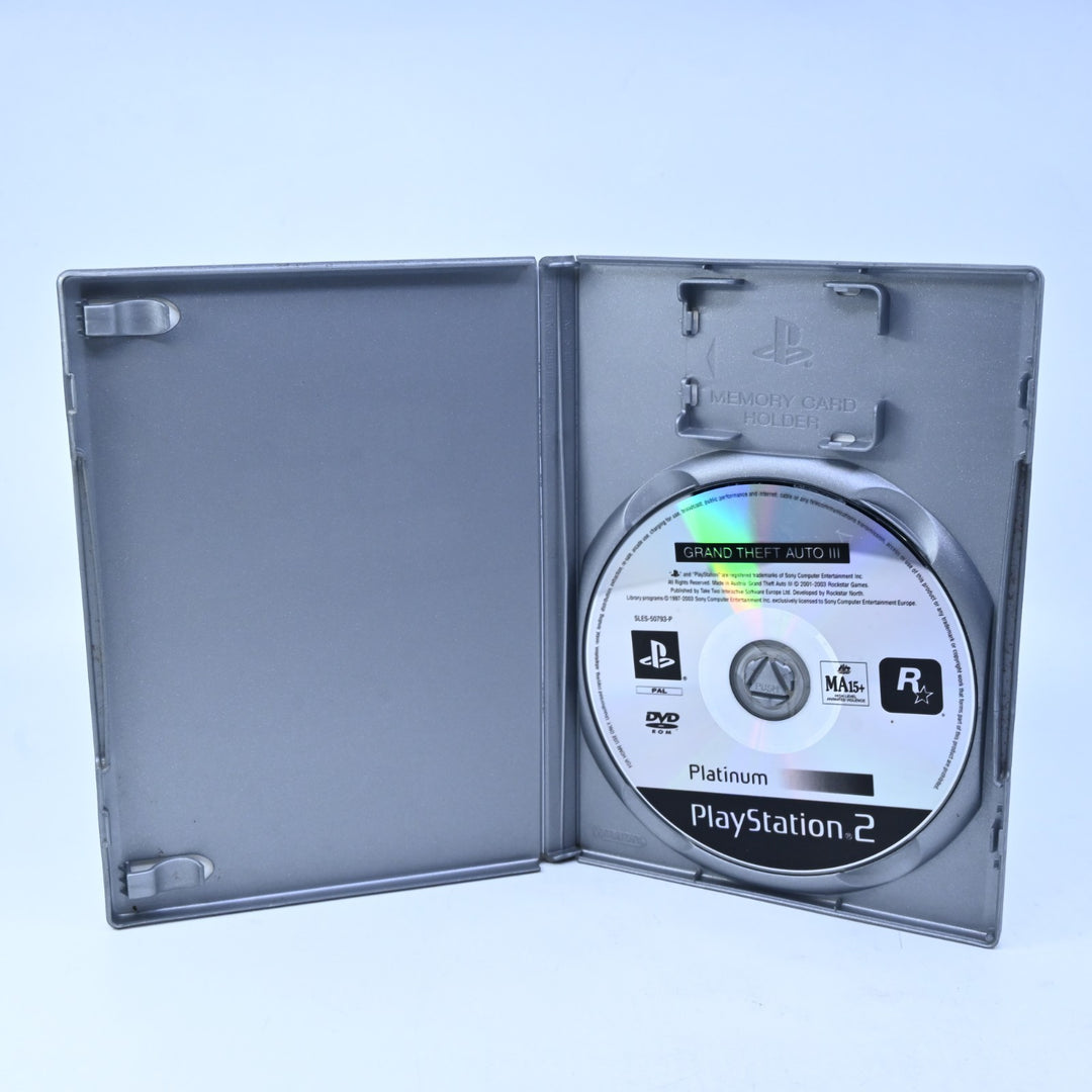 Grand Theft Auto III - Sony Playstation 2 / PS2 Game - No Map or Manual - PAL