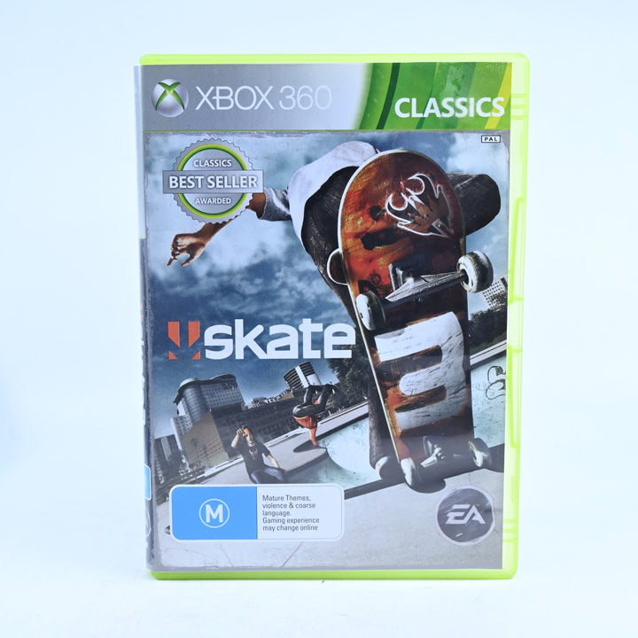 Skate 3 - Xbox 360 Game + Manual - PAL - MINT DISC!