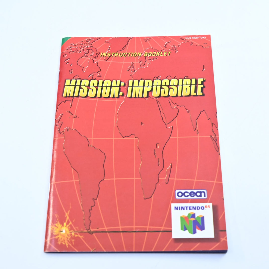 Mission: Impossible - N64 / Nintendo 64 Boxed Game - PAL - EXCELLENT CONDITION