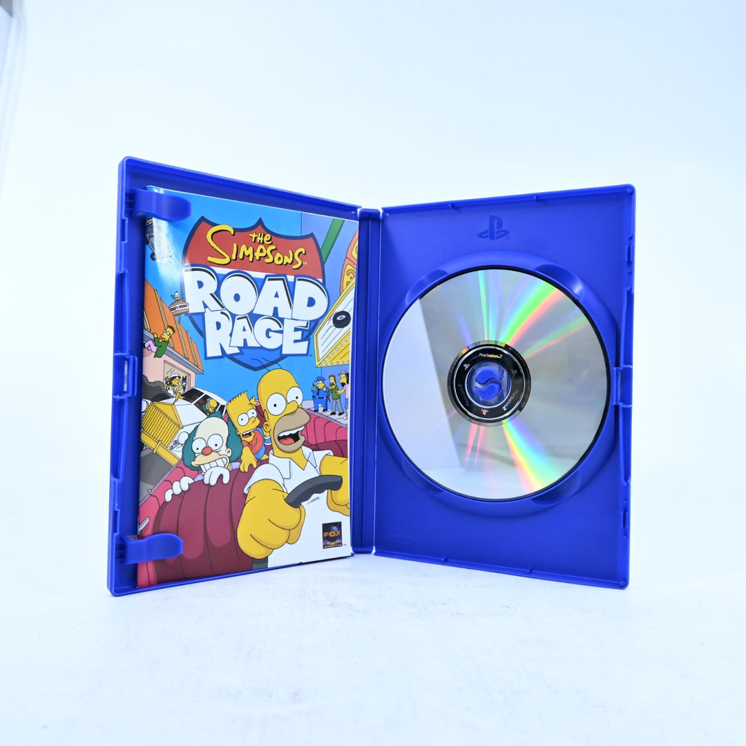 The Simpsons Road Rage - Sony Playstation 2 / PS2 Game + Manual - PAL