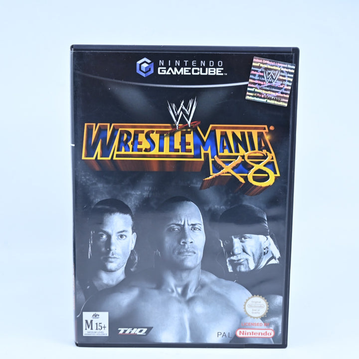 Wrestlemania X8 - Nintendo Gamecube Game - PAL - FREE POST!