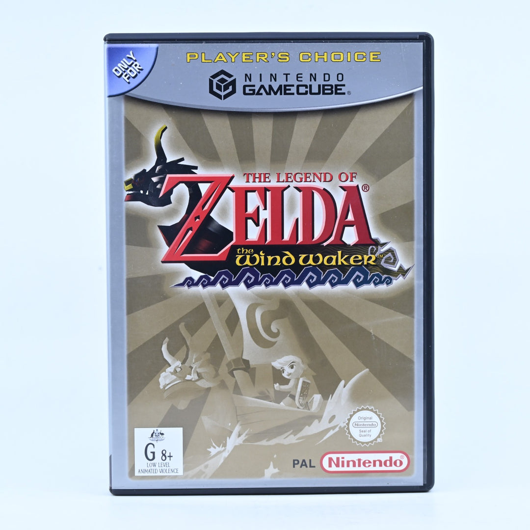 The Legend of Zelda: The Wind Waker - Nintendo Gamecube Game + Manual