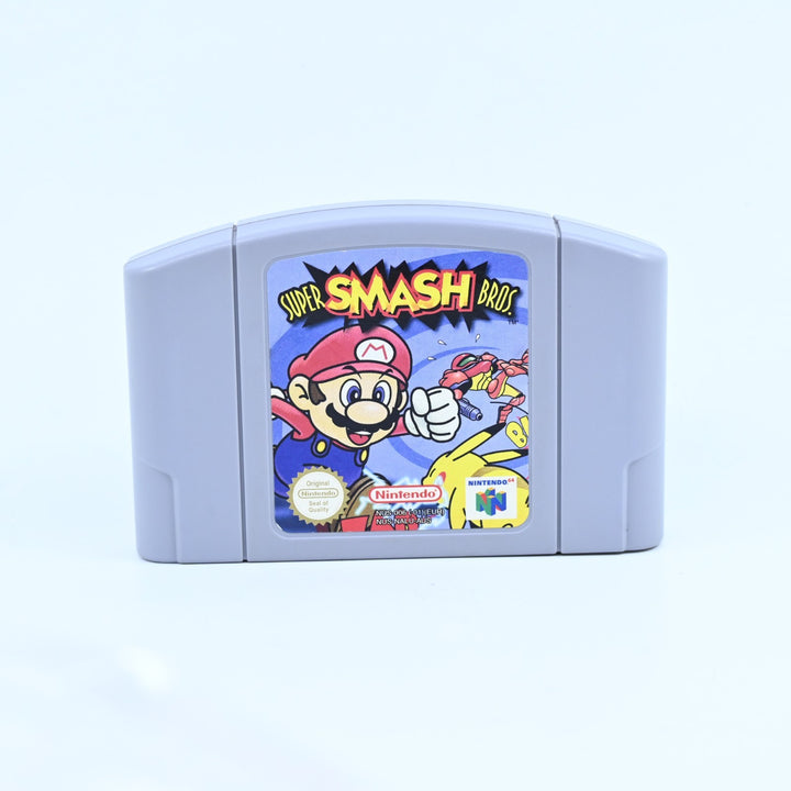 Super Smash Bros. - N64 / Nintendo 64 Boxed Game - PAL - FREE POST!