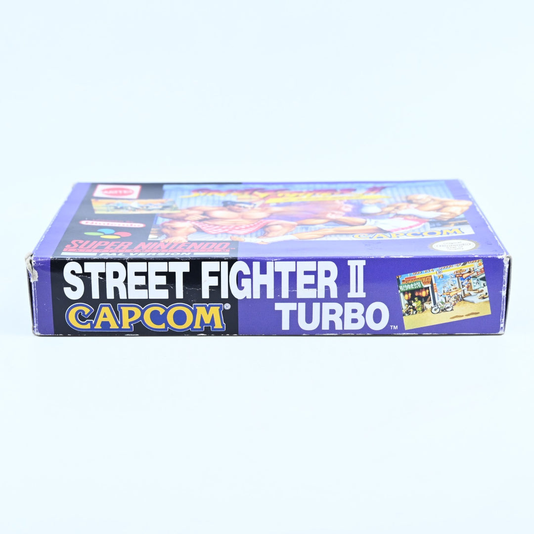 Street Fighter II Turbo - Super Nintendo / SNES Boxed Game - PAL - FREE POST!