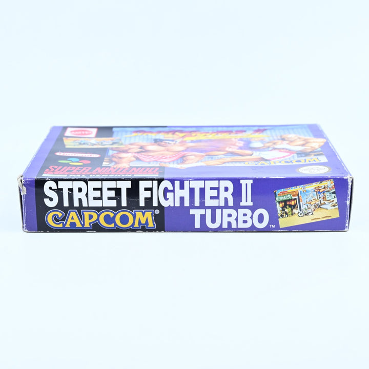Street Fighter II Turbo - Super Nintendo / SNES Boxed Game - PAL - FREE POST!