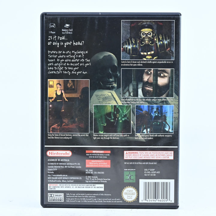 Eternal Darkness: Sanity's Requiem - Nintendo Gamecube Game + Manual - PAL