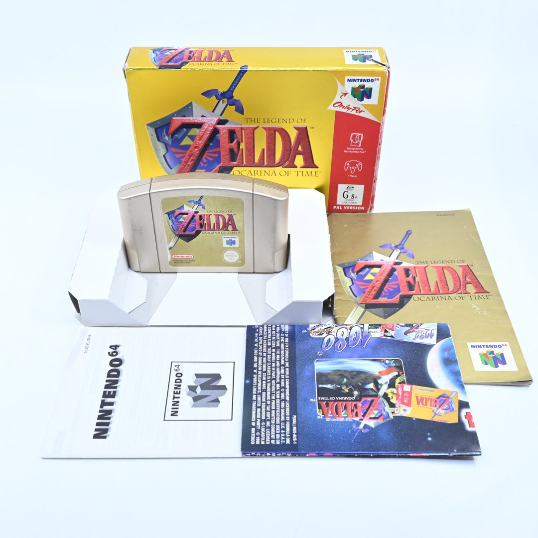 The Legend of Zelda: Ocarina of Time - N64 / Nintendo 64 Boxed Game - PAL