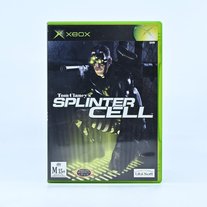 Tom Clancy's Splinter Cell - Original Xbox Game + Manual + Bonus Disc - PAL