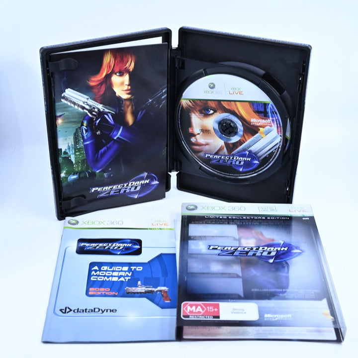 Perfect Dark Zero: Limited Collectors Edition - Xbox 360 Game + Manual - PAL