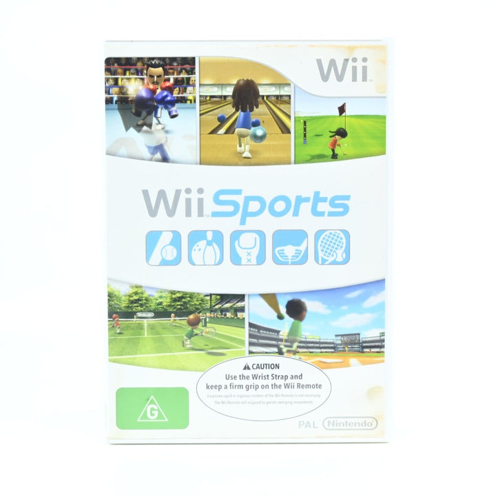 1st Print Wii Sports - Nintendo Wii Game + Manual - PAL - MINT DISC!