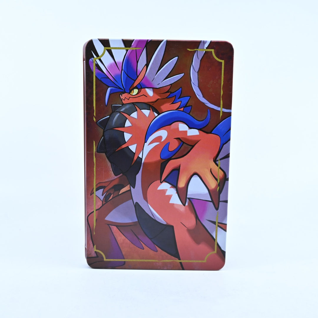 Pokemon Scarlet - Steelbook - Nintendo Switch Accessory - FREE POST!
