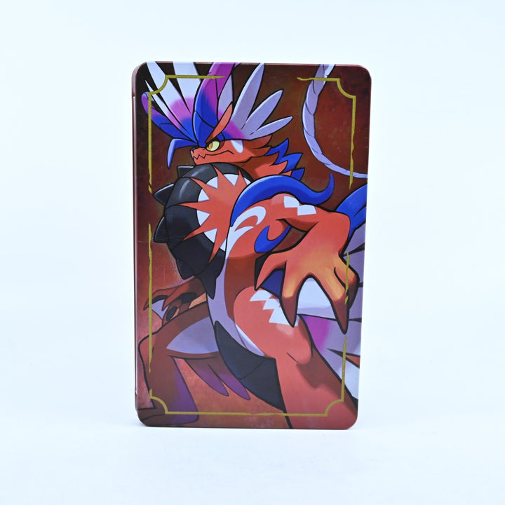 Pokemon Scarlet - Steelbook - Nintendo Switch Accessory - FREE POST!