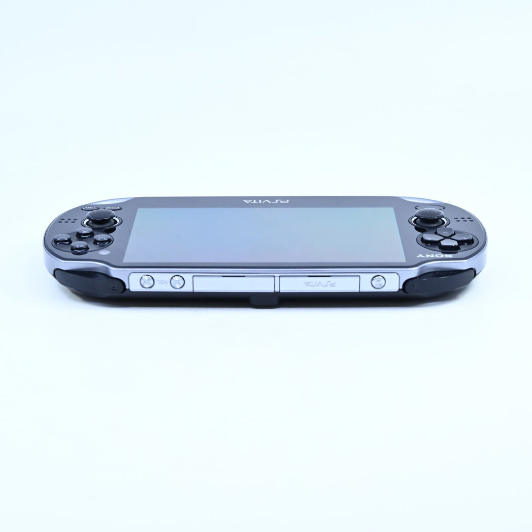 Crystal Black Sony PS Vita Boxed Console - PCH-1102 - PCH-1100 - FREE POST!
