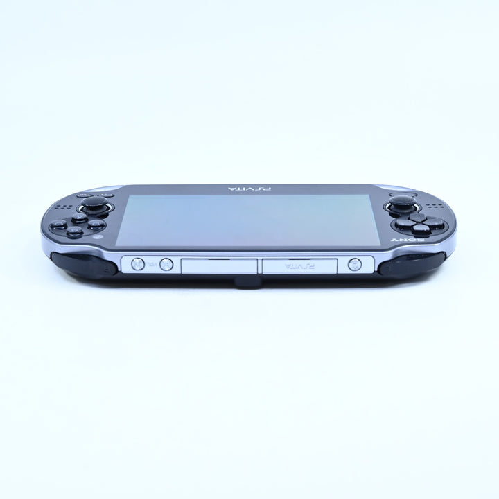 Crystal Black Sony PS Vita Boxed Console - PCH-1102 - PCH-1100 - FREE POST!