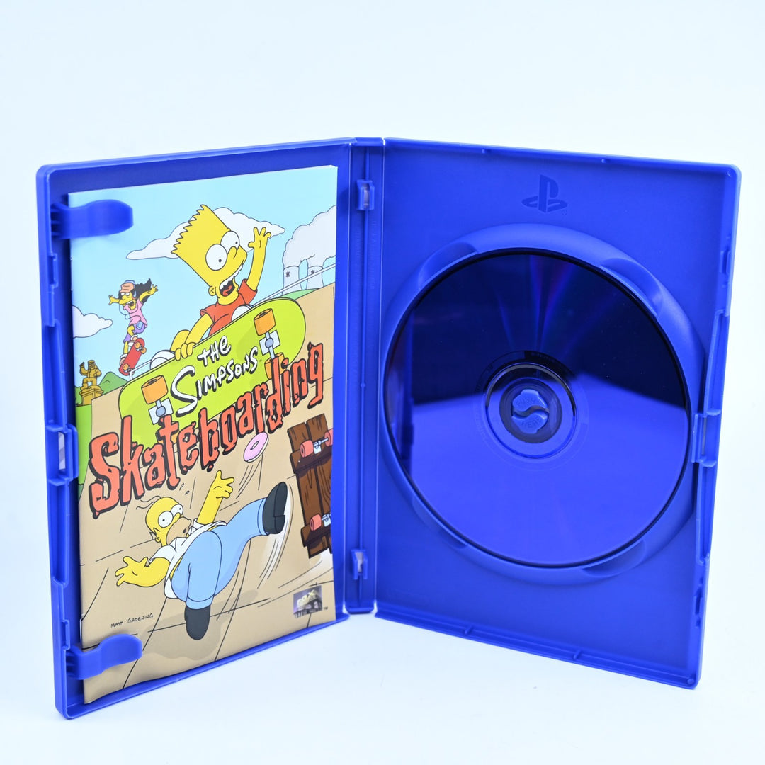 The Simpsons: Skateboarding - Sony Playstation 2 / PS2 Game + Manual - PAL