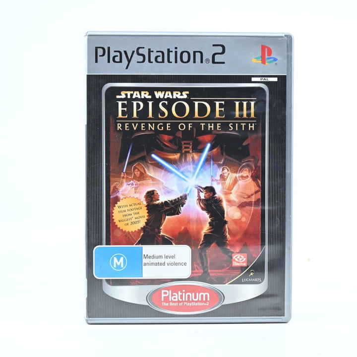 Star Wars: Episode III Revenge of the Sith - No Manual - Sony Playstation 2 Game