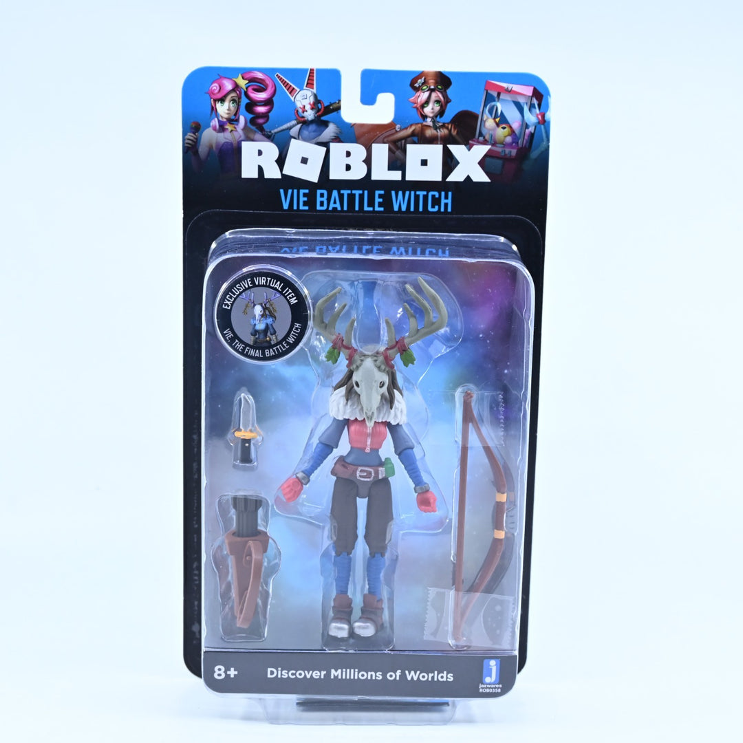 Vie Battle Witch - SEALED - Roblox Action Figure + Virtual Item