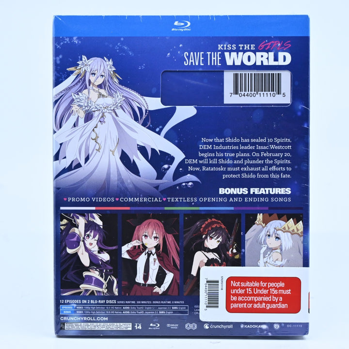 SEALED! Date A Live V: Season 5 - Region A/B - Anime Bluray