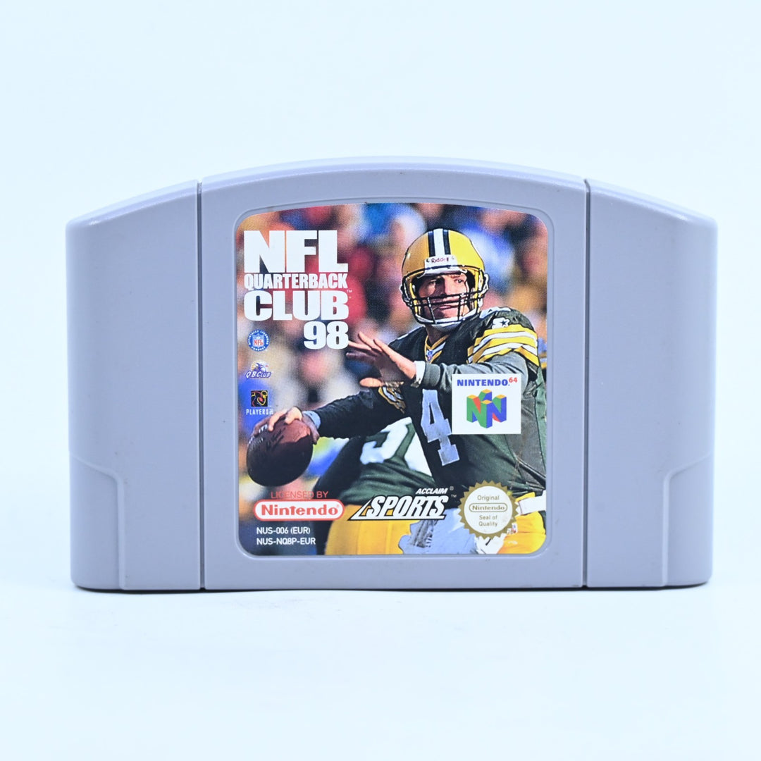 NFL Quarterback Club 98 - N64 / Nintendo 64 Game - PAL - FREE POST!