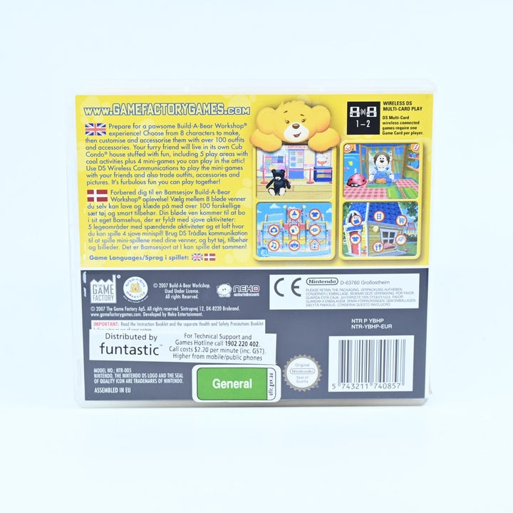 Build A Bear Workshop: Where Best Friends Are Made - Nintendo DS Game + Manual