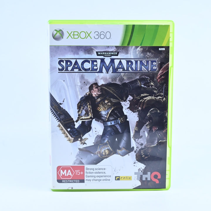 Warhammer 40k: Space Marine - Xbox 360 Game + Manual - PAL - MINT DISC!