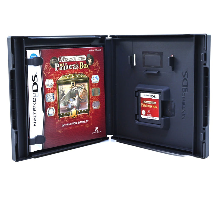Professor Layton and Pandora's Box - Nintendo DS Game - PAL + Manual