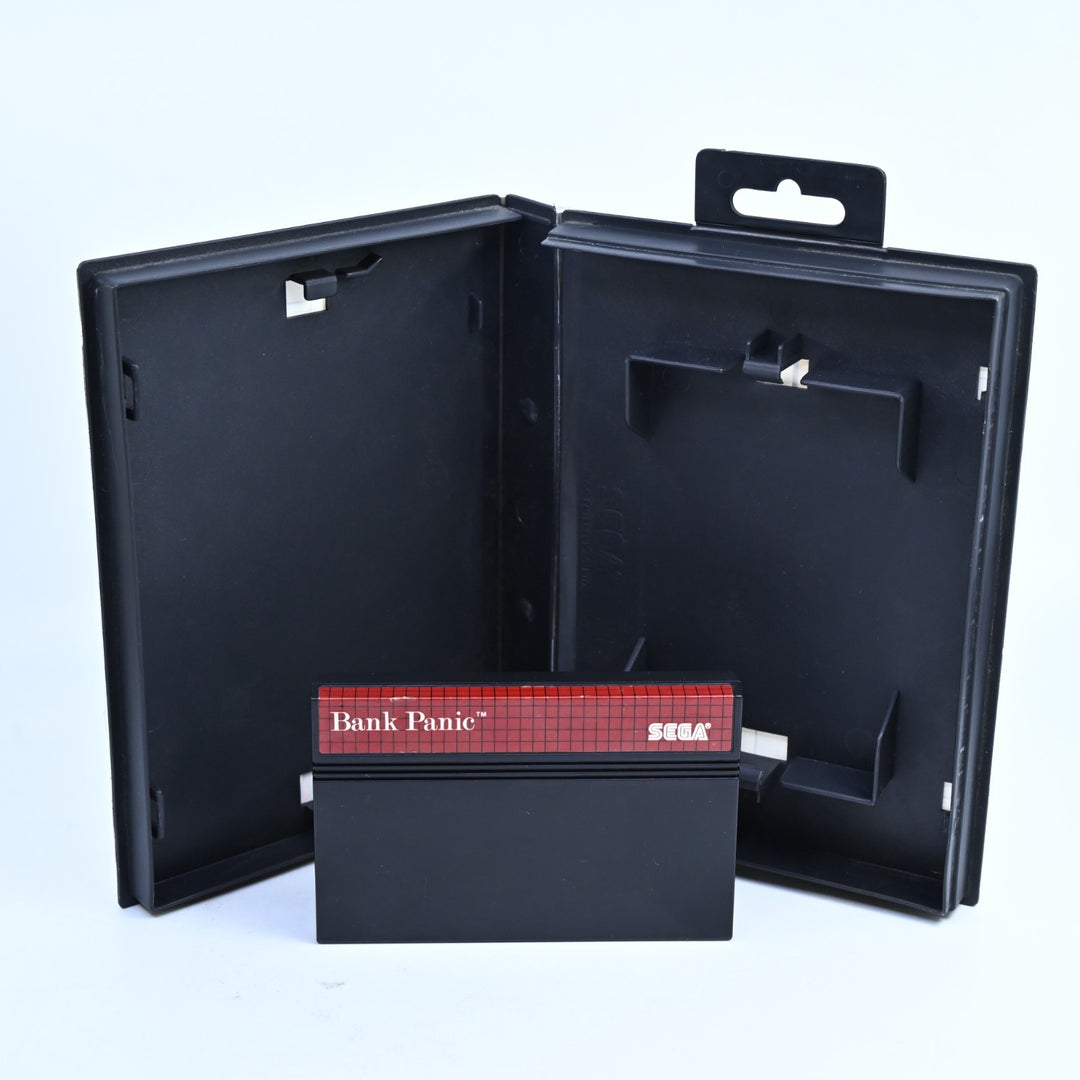 Bank Panic - Sega Master System Game + Manual - PAL - FREE POST!