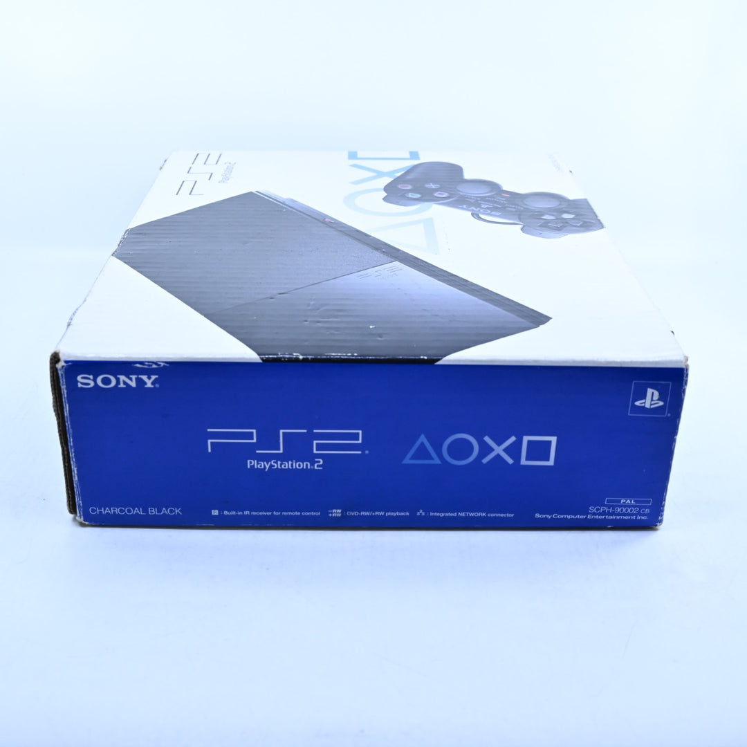 Charcoal Black - PS2 Slim Boxed Console - SCPH-90002 - AUS PAL - FREE POST
