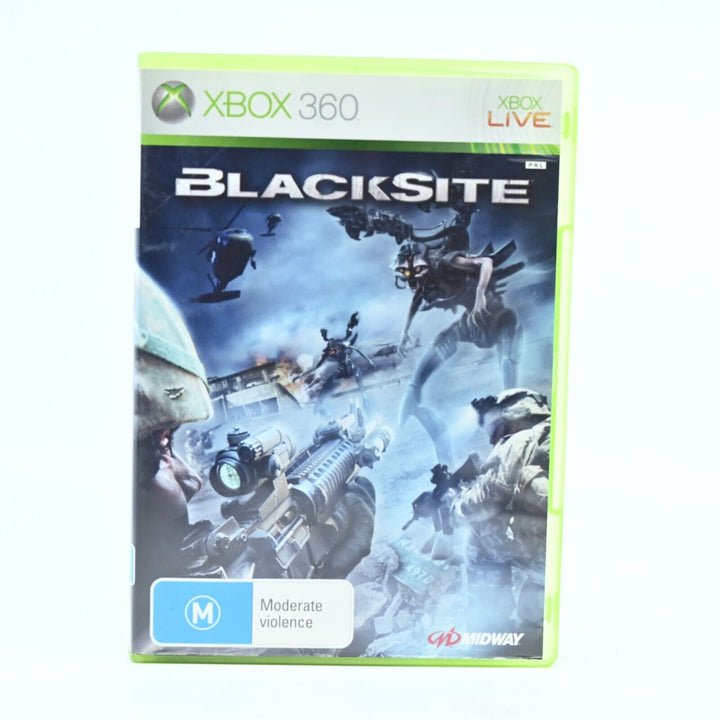 Blacksite - Xbox 360 Game + Manual - PAL - FREE POST!