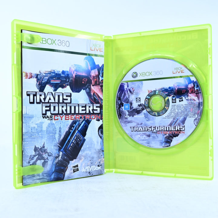 Transformers: War for Cybertron - Xbox 360 Game + Manual - PAL - MINT DISC!