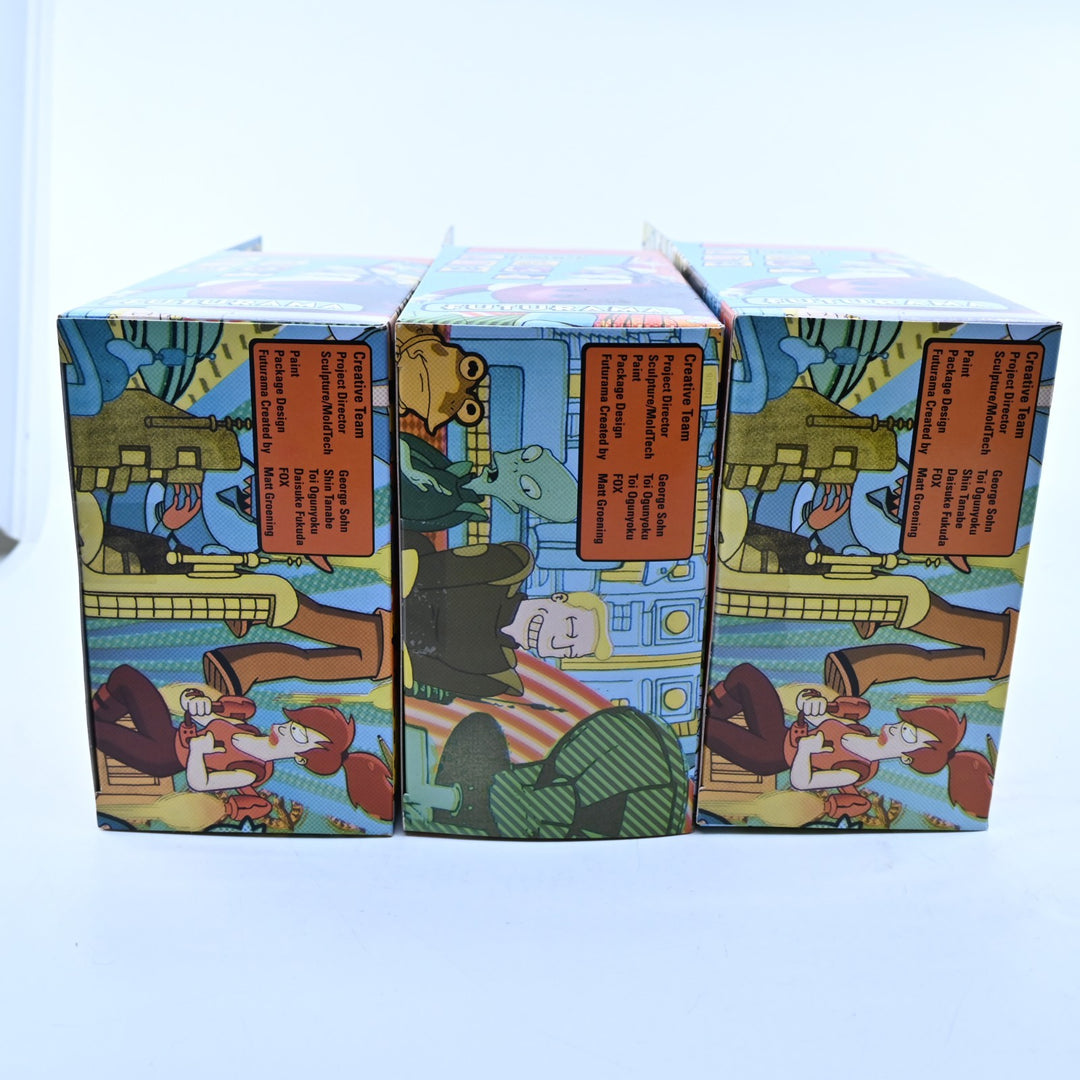 SEALED! Futurama Build-A-Bot - Santa Robot - Complete Toynami Figure Set - 2008