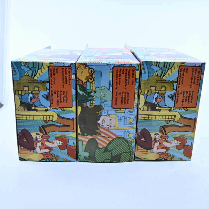 SEALED! Futurama Build-A-Bot - Santa Robot - Complete Toynami Figure Set - 2008